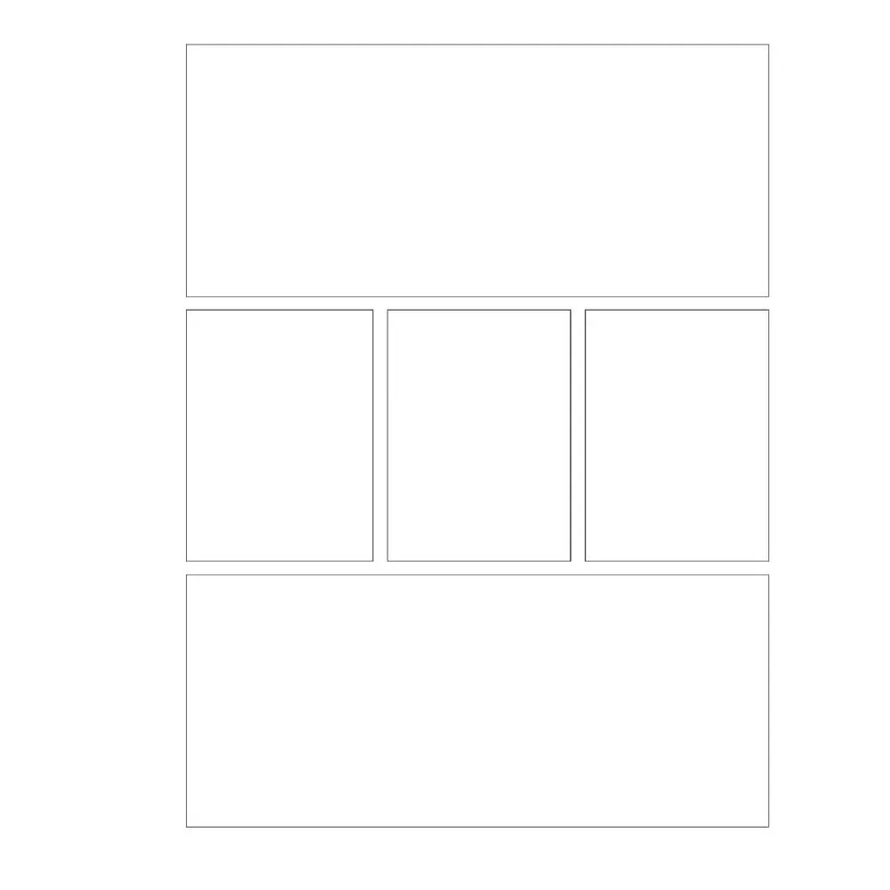NEW Blank Comic Book for Kids Create Your Own Story, Drawing Comics and Writing